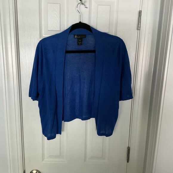 Lane Bryant Blue Lightweight Open Front Cardigan – Size 14/16 - Picture 1 of 8